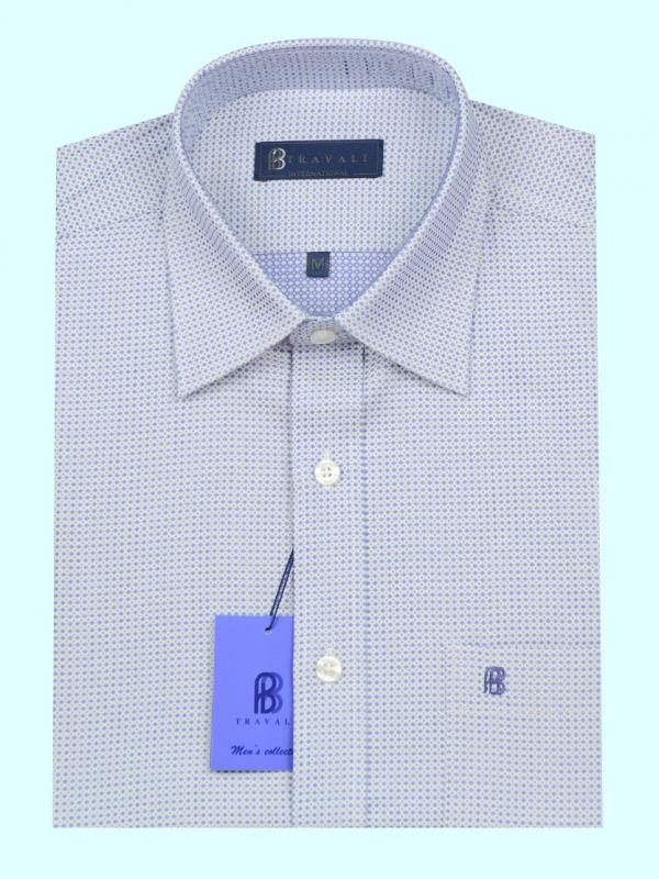 Áo sơ mi ngắn tay<br>XFP804-1-BU